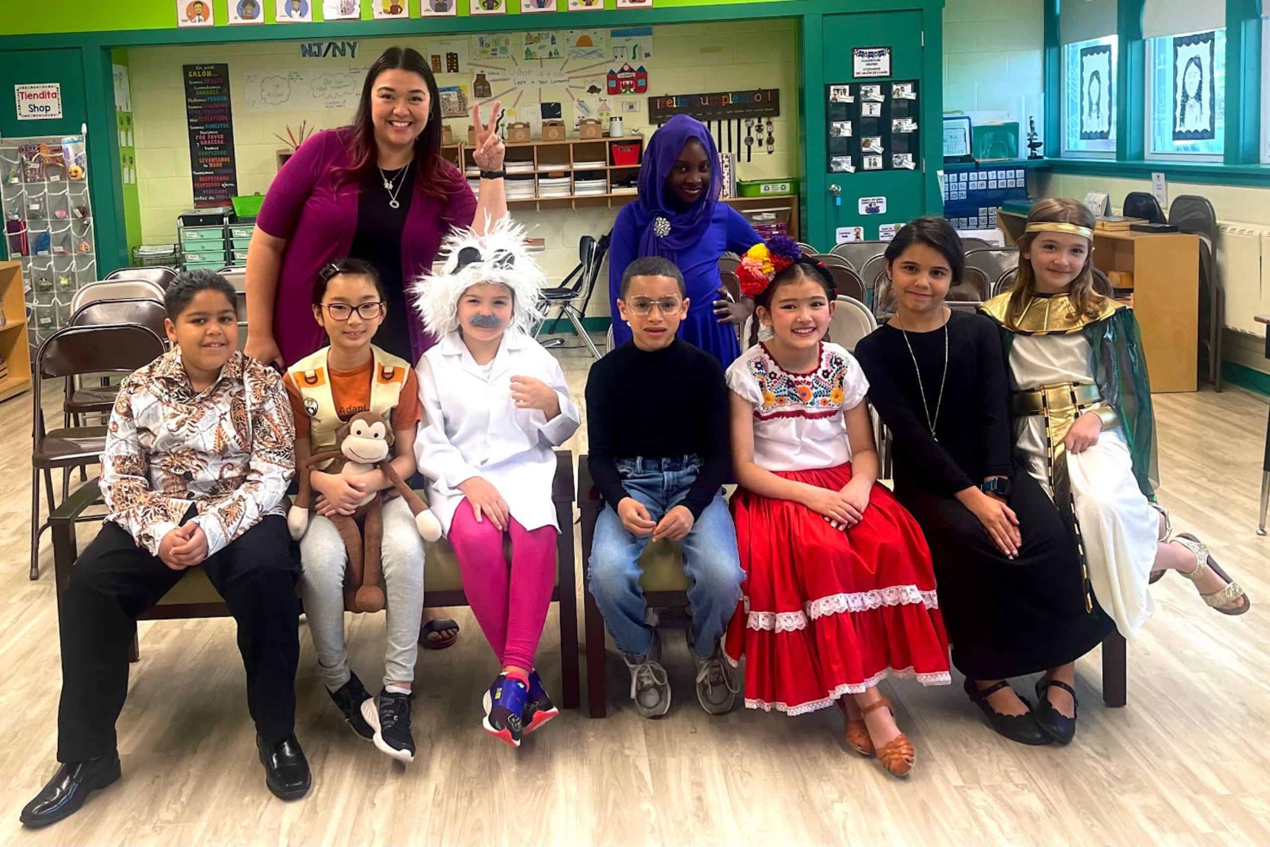 Group Photo Clubs at Jump Immersion School