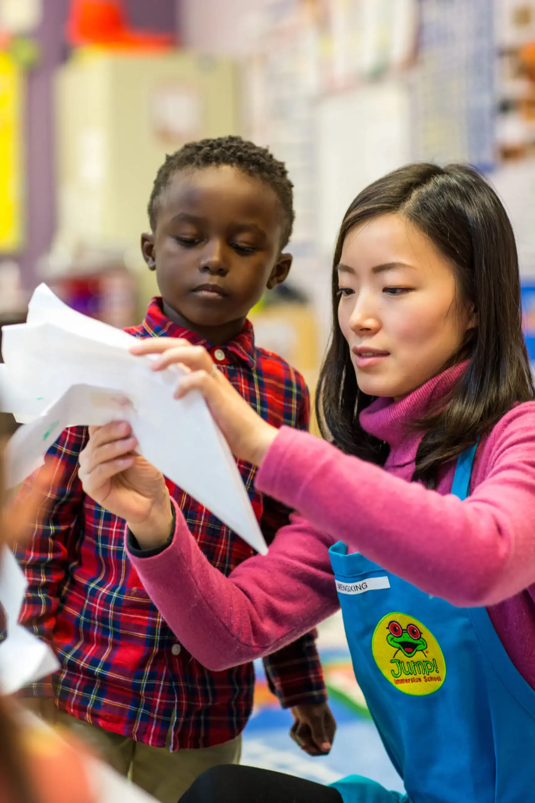 Spanish or Mandarin language immersion